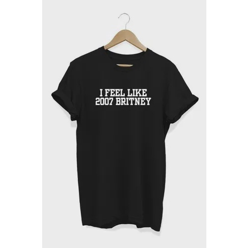 camiseta i feel like 2007 britney