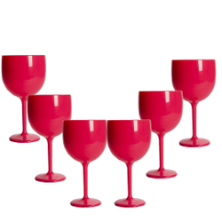 Kit 6 Taças Gin Rosa Acrílico Copo Gin é boa?