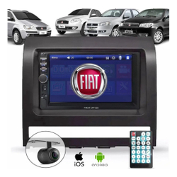 Central Multimidia Fiat Palio Siena Strada Idea 2008 2009 2010 2011 2012 Espelha Bluetooth Moldura 2 Din Câmera Menor preço em Central Multimidia Fiat Palio Siena Strada Idea 2008 2009 2010 2011 2012 Espelha Bluetooth Moldura 2 Din Câmera