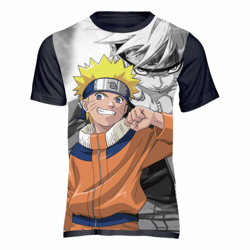 Kit 2un Caderno Naruto Uzumaki Shippuden Brochura 80 Fls Capa Dura