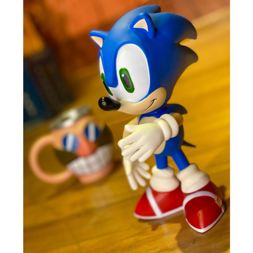 Promoção Boneco Do Sonic Grande Articulado Na Caixa Original