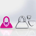 Cortador Bolsa Barbie Modular Tamanho 5 Cm