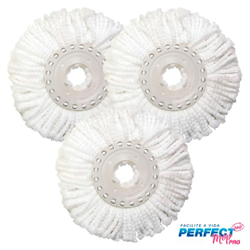 Kit Com 3 Refil Perfect Pro De Microfibra Mop Giratório 360 Limpeza Esfregão A Seco 972231 Menor preço em Kit Com 3 Refil Perfect Pro De Microfibra Mop Giratório 360 Limpeza Esfregão A Seco 972231