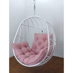 Balanço suspenso para varanda Macaipe - Corda náutica - Branco Menor preço em Balanço suspenso para varanda Macaipe - Corda náutica - Branco