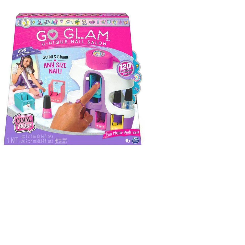 Kit de Pintar e Decorar Unhas - Go Glam Deluxe Nail Salon 2133 - Sunny