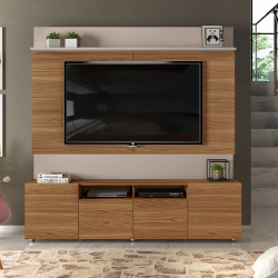 Estante Home Theater Quadrus Para TVs até 65 Polegadas dj Móveis Menor preço em Estante Home Theater Quadrus Para TVs até 65 Polegadas dj Móveis