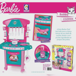 Brinquedo infantil barbie cheff cozinha fogãozinho é boa?