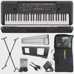 Kit Completo Teclado Arranjador Yamaha Psr-e263 + Pedal Sustain Menor preço em Kit Completo Teclado Arranjador Yamaha Psr-e263 + Pedal Sustain
