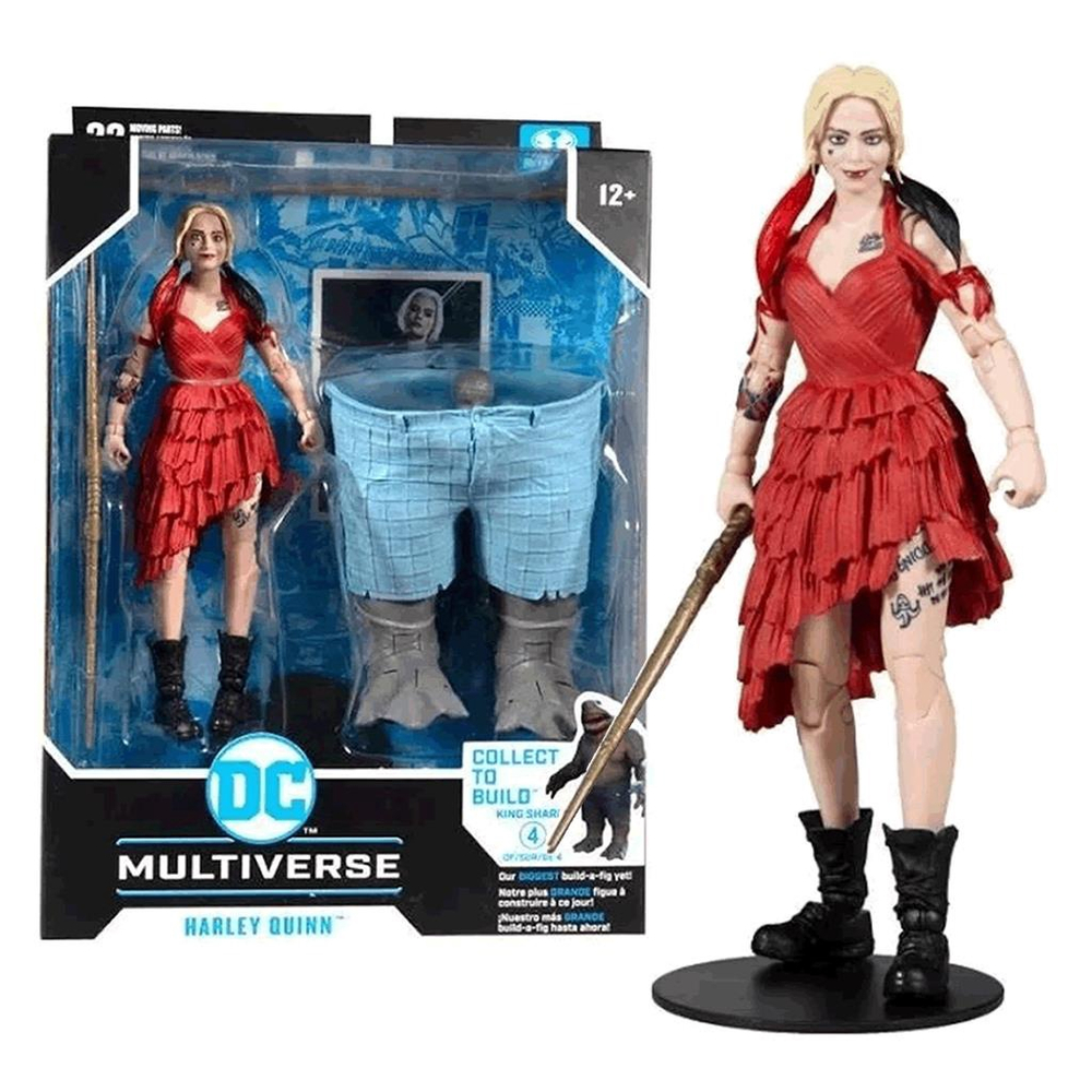 Boneca Action Figure Arlequina Harley Quinn Dc Multiverse B em Promoção na  Americanas