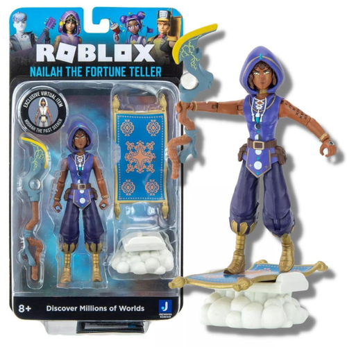 Boneco Roblox Avatar Shop - Pack Figura Punks + Cód Virtual