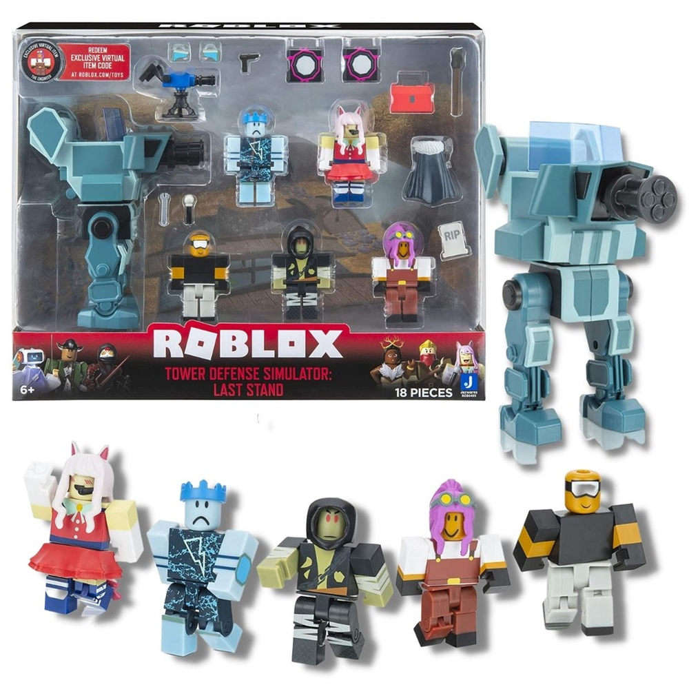 Boneco Roblox Set com 5 Tower Defense Simulator + Item Code - Jazwares -  Bonecos - Magazine Luiza