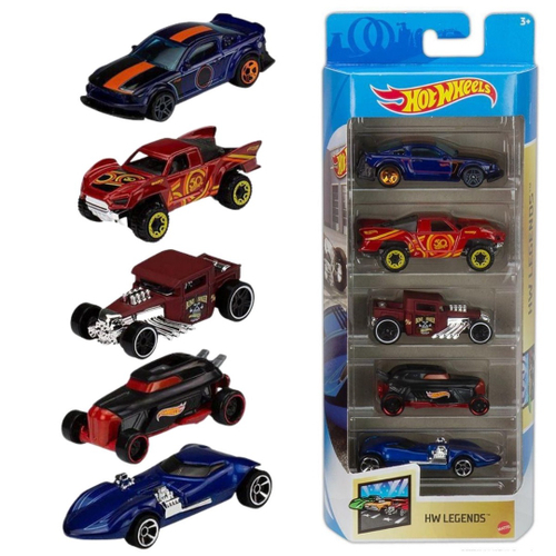 Carrinhos Hot Wheels Veículos Básicos Pack Com 5 Mattel em Promoção na  Americanas