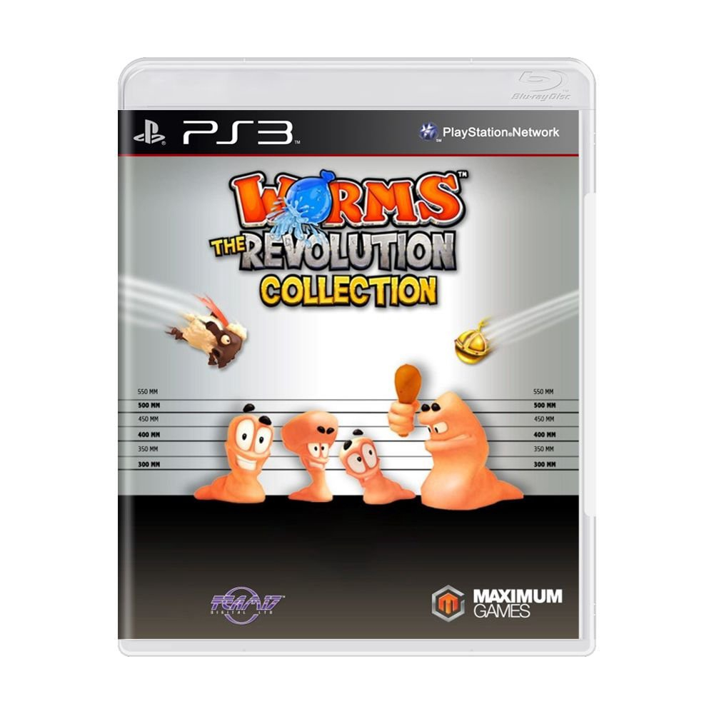 Jogo Worms Collection Ps3 Novo