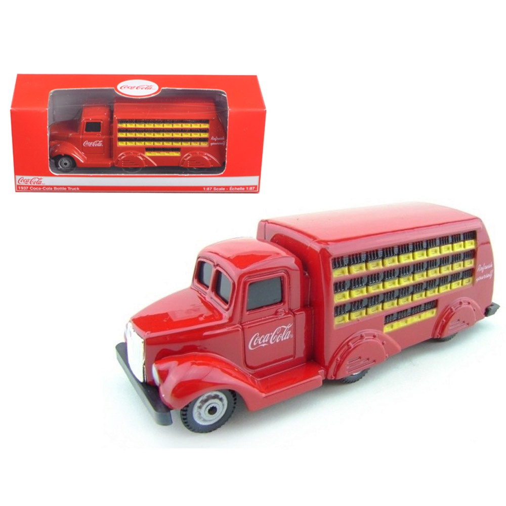 Caminhão Coca Cola Marca Guisval Custom Scania Em Plástico E Metal Novo  Escala 1.64 Tamanho 7cm