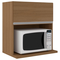 Armário Aéreo 1 Porta Nicho para Microondas Carvalho é boa?