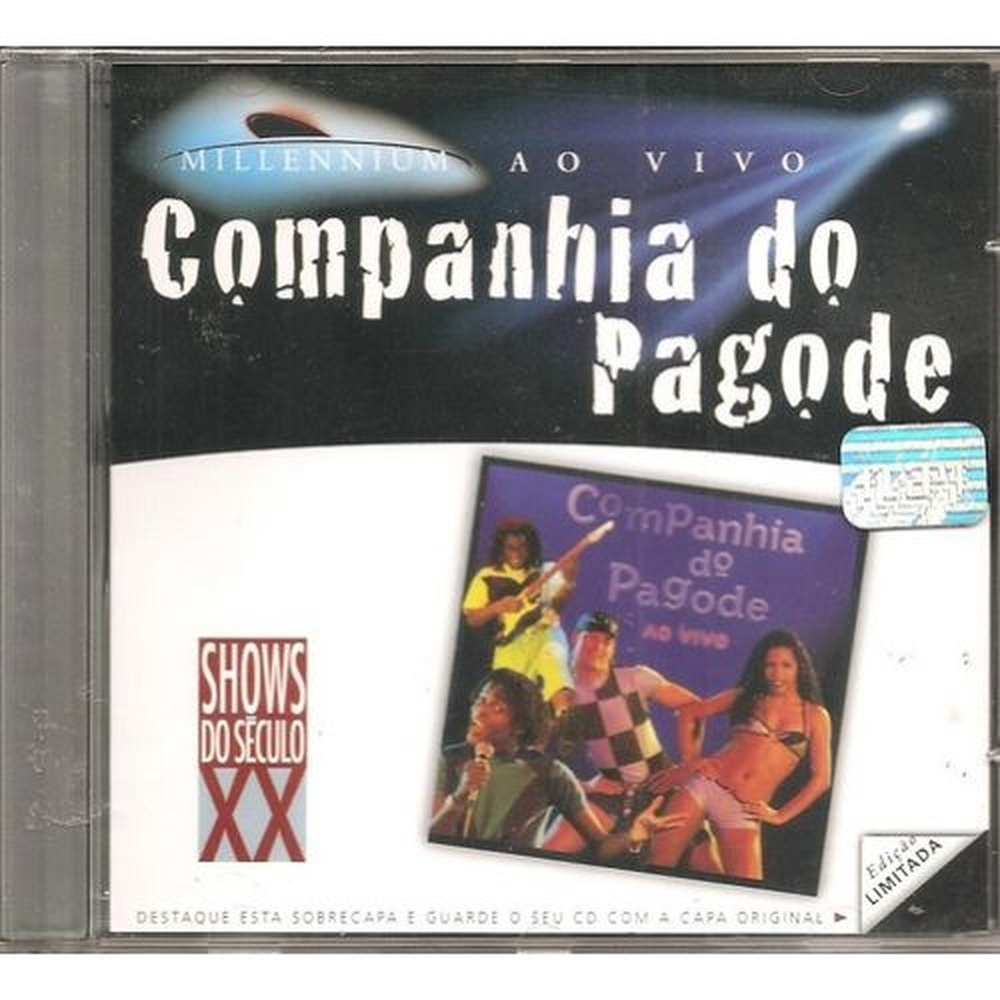 Cd Millennium Companhia Do Pagode Ao Vivo em Promoção na Americanas