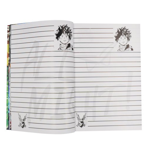 Caderno Boku no Hero Academia Izuku Midoriya Cosplay Livro em