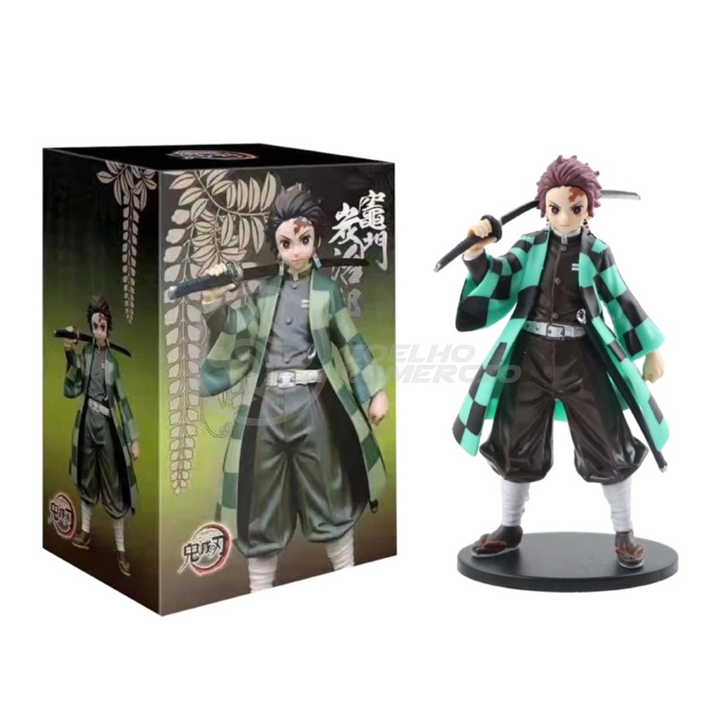 Gazaar Boneco Kimetsu No Yaiba Kamado Tanjiro, 16 cm, boneco de