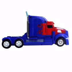 Caminhão Transformers Optimus Prime Pilha Vira Robô Som Luz Menor preço em Caminhão Transformers Optimus Prime Pilha Vira Robô Som Luz