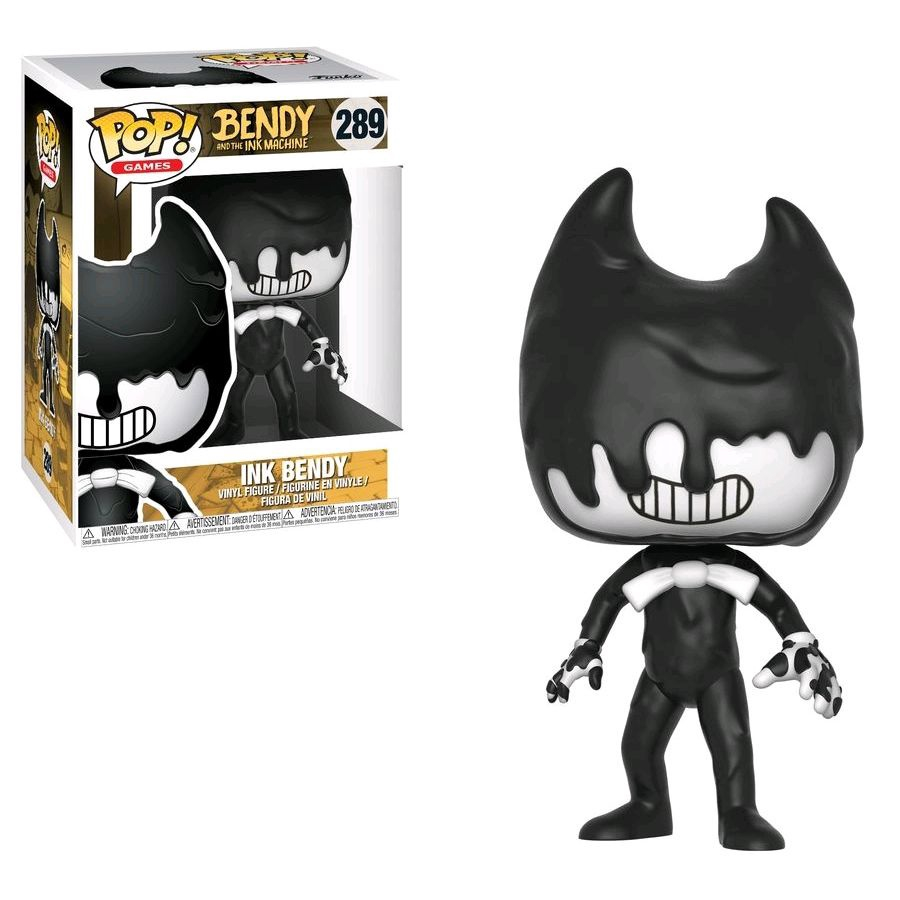 Funko Pop Games: Bendy And The Ink Machine - Ink Bendy #289 em Promoção na  Americanas