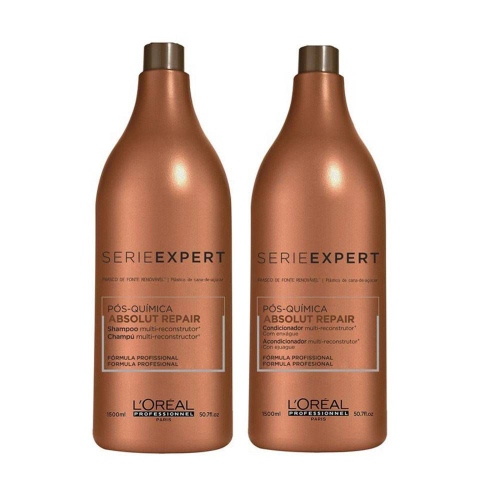 Kit Loreal Absolut Repair Pos Quimica Grande 2 Sh Cd Em Promoção Ofertas Na Americanas 4882