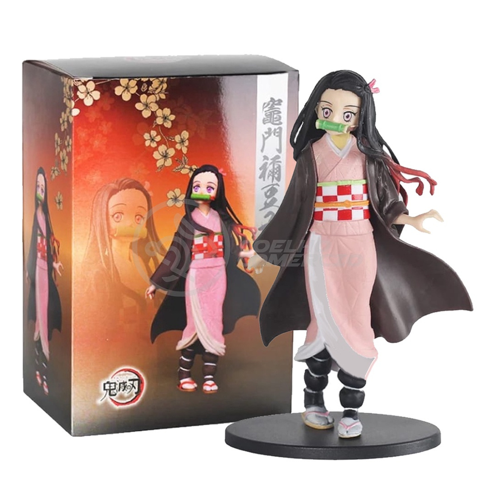 Boneco Kamado Nezuko Chan - Demon Slayer - Articulado