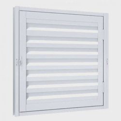 Porta de Giro Natural Laminado para Alçapão Riobras Alumínio 60cm x 60cm Branco Menor preço em Porta de Giro Natural Laminado para Alçapão Riobras Alumínio 60cm x 60cm Branco