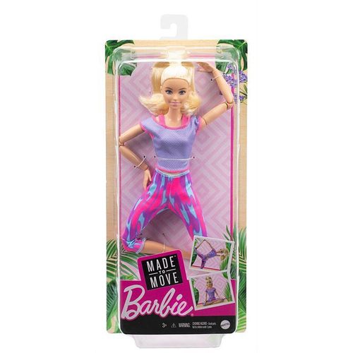 Boneca Barbie Articulada Feita Para Mexer Loira mattel em Promocao na Americanas