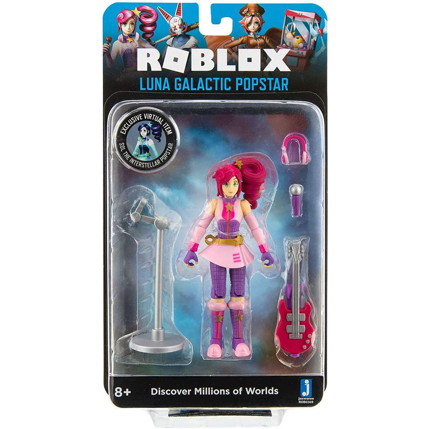 Boneco Roblox Avatar Shop Pack Figura Rainbow + Cód Virtual - JP