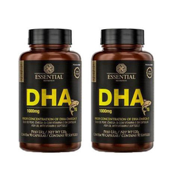 Combo 2x Dha tg 1000mg - 90 Cápsulas - Essential é boa?