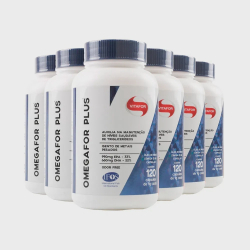 Kit 6x Ômegafor Plus - Ômega 3 Concentrado + epa (990mg) dha (660mg) 120 Cápsulas - Vitafor é boa?