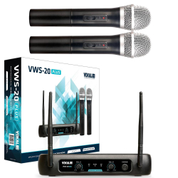 Microfone sem fio duplo Vokal VWS20 vhf é boa?