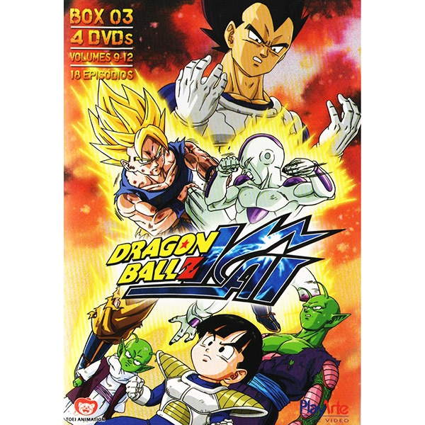 DVD Dragon Ball Super Box 3. Episodios 77 a 131 55 Episodios