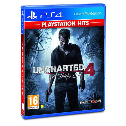 Uncharted 4 Thief's End Hits - Ps4 - Mídia Física