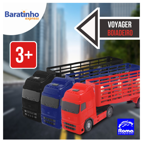 Caminhao Carreta Boiadeiro Grande 6 Eixos no Shoptime