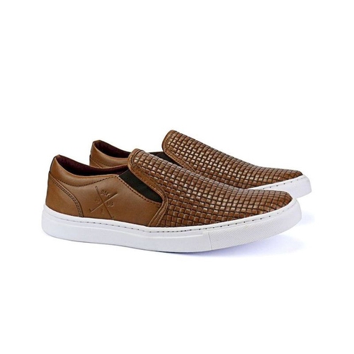 T nis Iate Masculino Couro Comfort Castor 4000 Tamanho 38 em