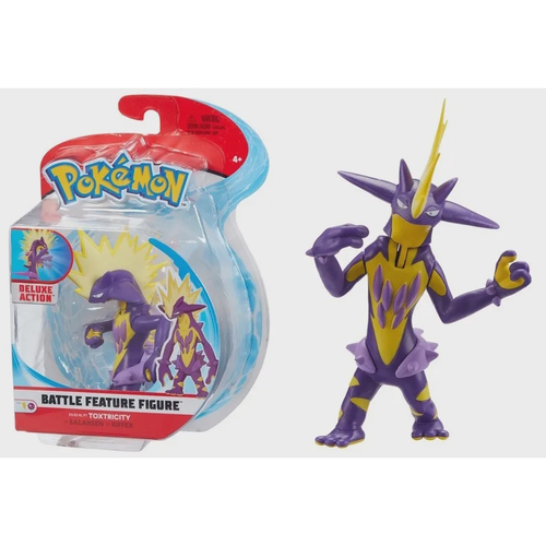 Brinquedo Boneco Toxtricity: Pokémon Battle Feature Figure Deluxe