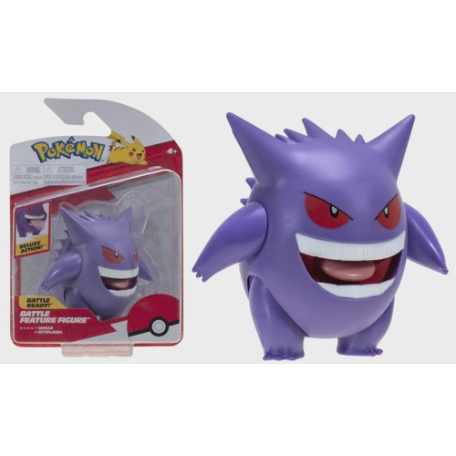 Boneco Pokémon Battle Feature Figure - Machamp 4,5 Jazwares em