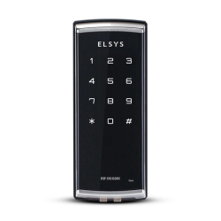 Fechadura digital de sobrepor p/ porta de correr ESF-DS3100C elsys Menor preço em Fechadura digital de sobrepor p/ porta de correr ESF-DS3100C elsys