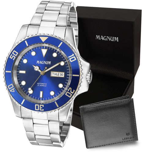 Relógio Magnum Masculino Ref: Ma35075p Automático Bicolor - Shop Coopera