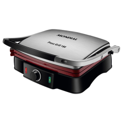 Press Grill 180° Antiaderente 127v Red Ceramic Mondial é boa?