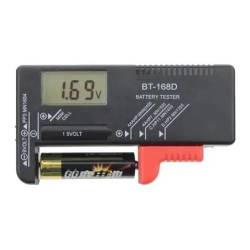 Medidor Digital Pilha Teste Bateria Aa / Aaa / 9v Carga é boa?