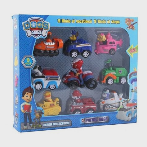 Comprar Kit Patrulha Pata 9 Carros - Brinquedos Para Crianças