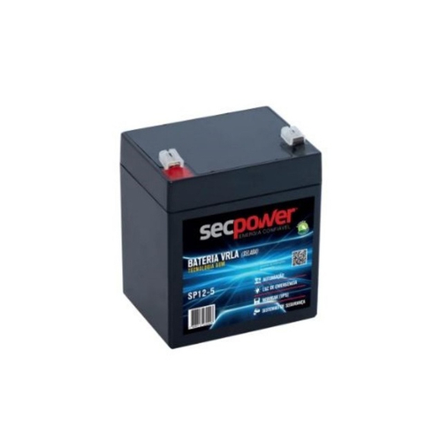 SecPower Bateria Selada 12v 5Ah SP12-5 - Alarme E Cerca Em Promoção ...