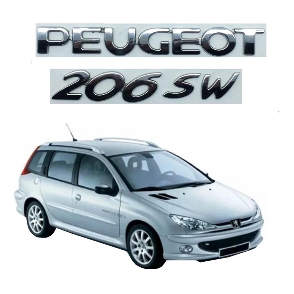 Emblemas Peugeot 206 sw | Submarino