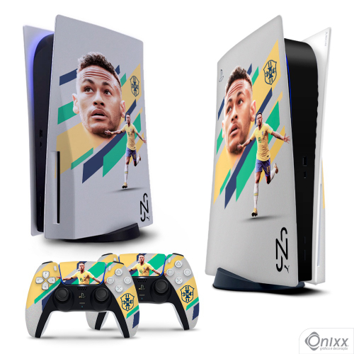 Skin PS5 Adesiva Neymar Jr. Brasil em Promoção na Americanas