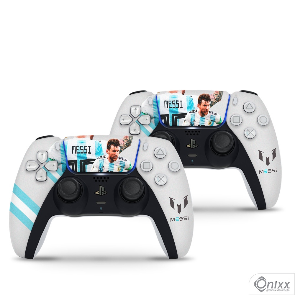 Skin PS5 Adesiva Messi Argentina em Promoção na Americanas