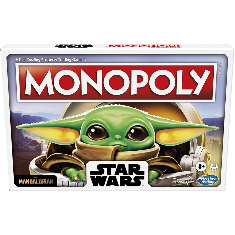 Jogo de Tabuleiro Monopoly The Child Mandalorian Baby Yoda Star Wars Hasbro