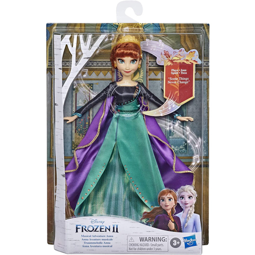 Boneca Disney Frozen Anna Musical Mattel - Bebe Brinquedo