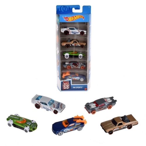 Carrinhos Hot Wheels Veículos Básicos Pack Com 5 Mattel em Promoção na  Americanas